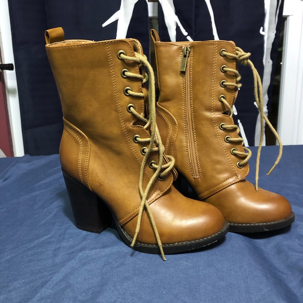 Rue21 etc Lace-up Boots - NWOT